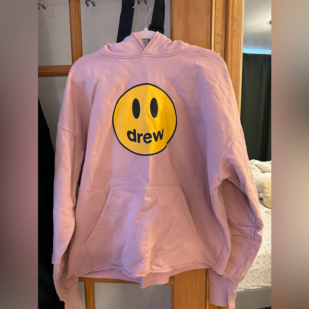 Drew House Mascot Deconstructed Hoodie Rose M